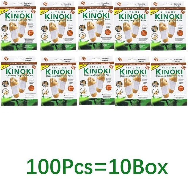 Original Kinoki Cleansing Detox Foot Pads Organic Herbal CIeansing Patches