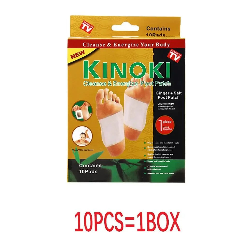Original Kinoki Cleansing Detox Foot Pads Organic Herbal CIeansing Patches