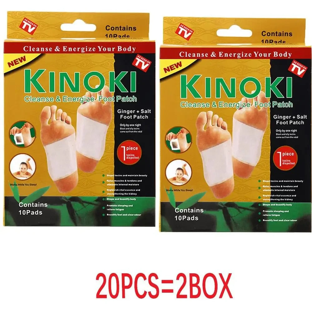 Original Kinoki Cleansing Detox Foot Pads Organic Herbal CIeansing Patches