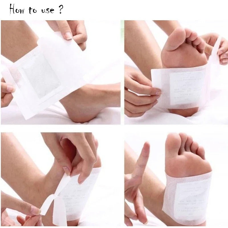 Original Kinoki Cleansing Detox Foot Pads Organic Herbal CIeansing Patches