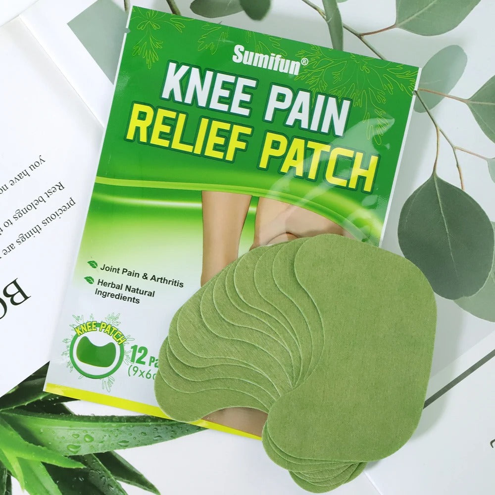 Knee Patch for Pain Relief | Chinese Herbal Plaster for Joint & Knee Pain | Body Muscle Stiffness Relief Aesthetic Patch