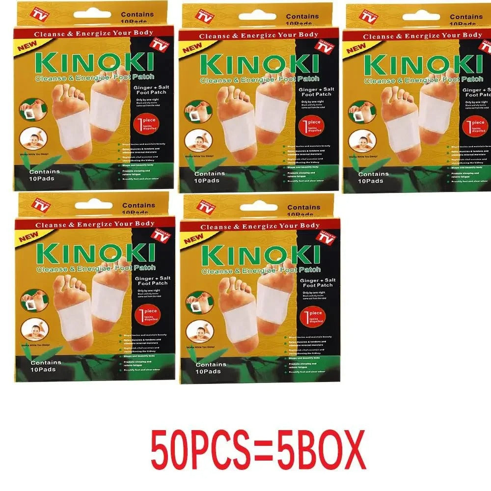 Original Kinoki Cleansing Detox Foot Pads Organic Herbal CIeansing Patches