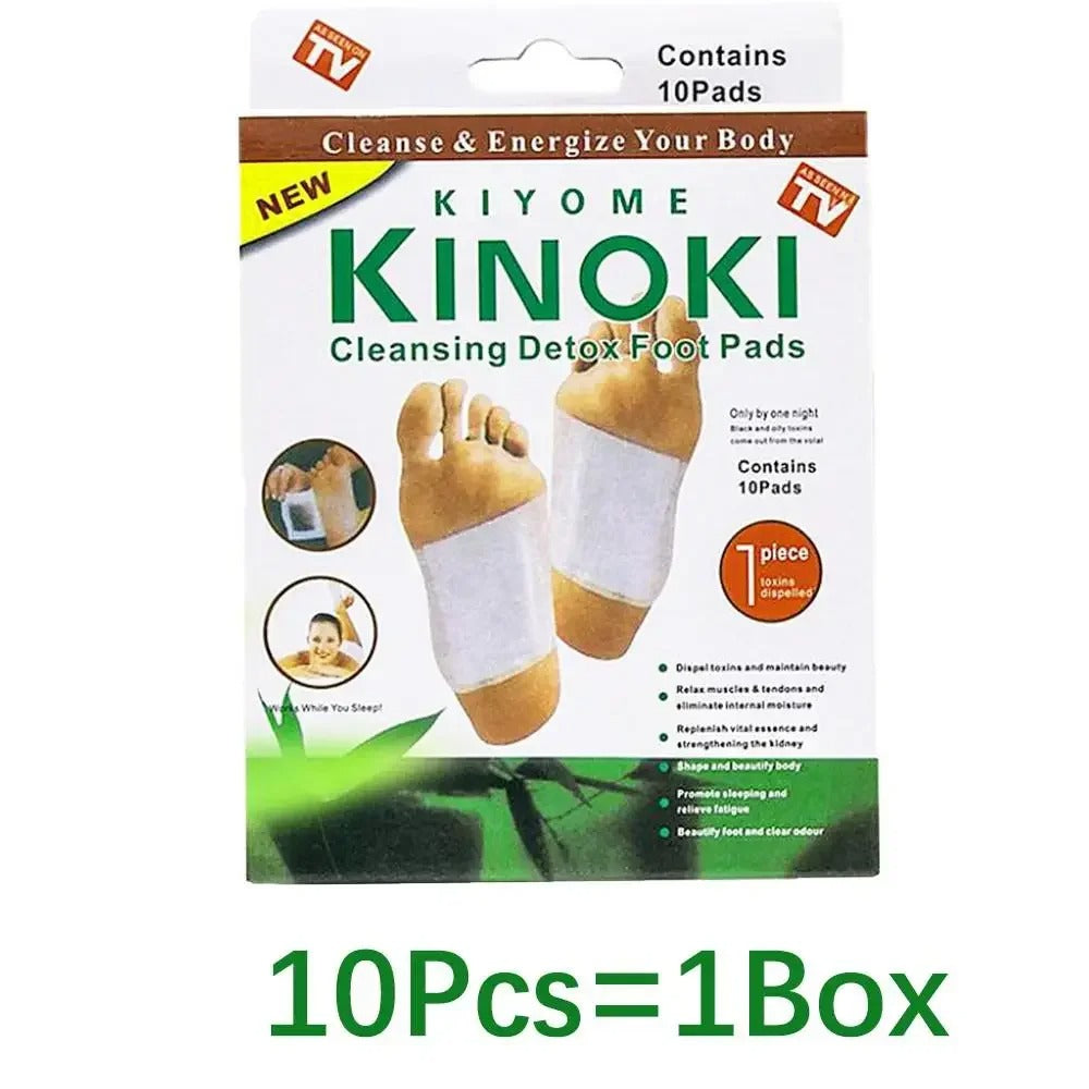 Original Kinoki Cleansing Detox Foot Pads Organic Herbal CIeansing Patches