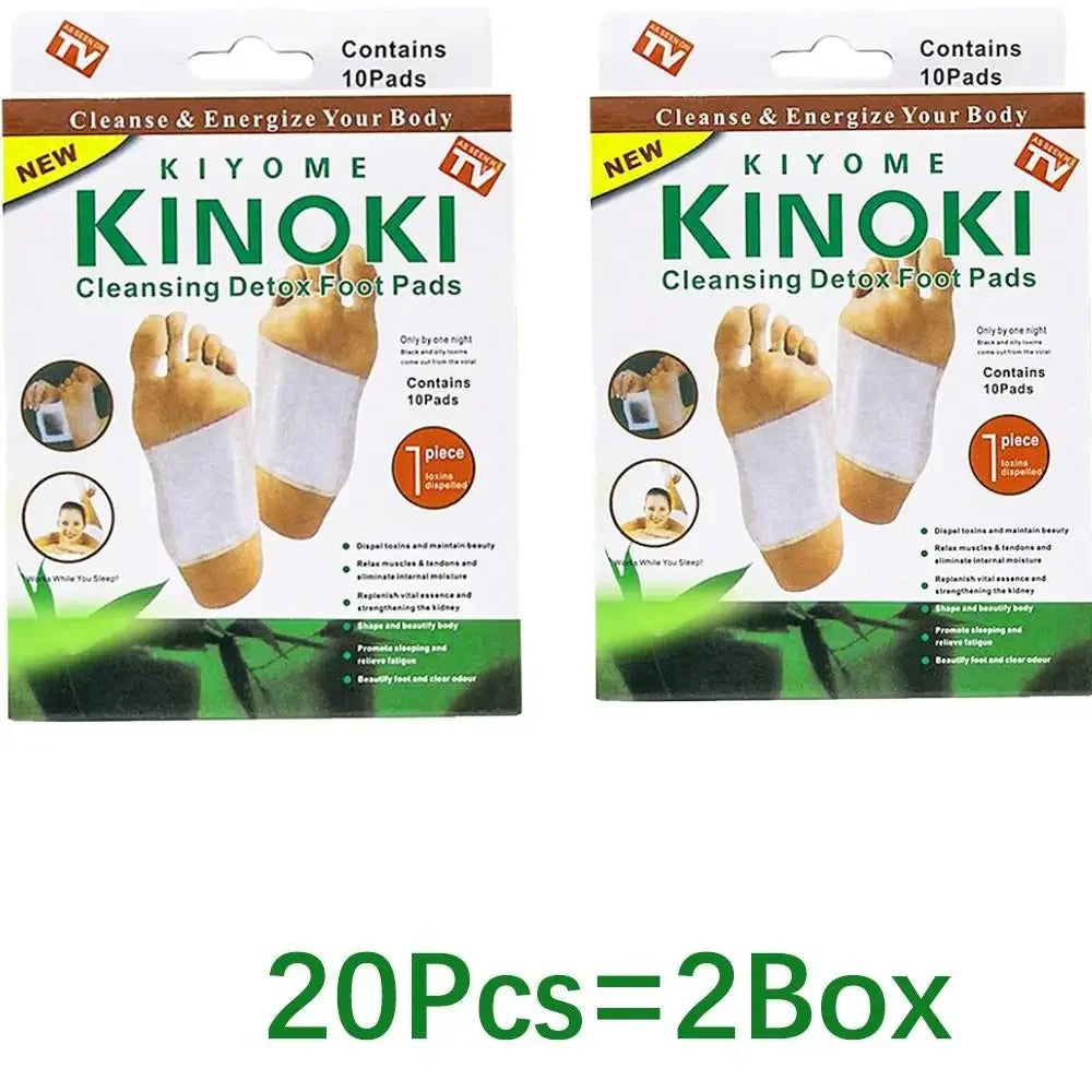 Original Kinoki Cleansing Detox Foot Pads Organic Herbal CIeansing Patches